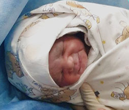Joyce Sakala's baby